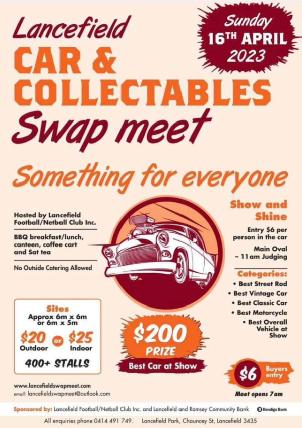 News and Events Lancefield Football and Netball club